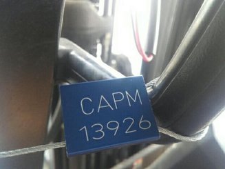Four wheel front forklift Caterpillar EP25K-PAC