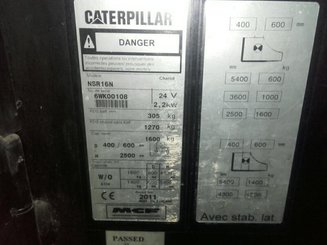 Stand-on pallet stacker Caterpillar NSR16N