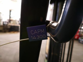 Four wheel front forklift Caterpillar EP35K - 4