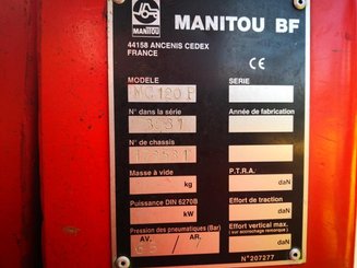 All-terrain forklift Manitou MC120 - 9