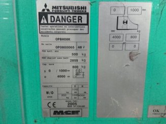 Man-up order picker Mitsubishi OPBH08K - 4