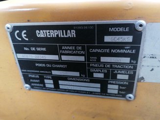 Four wheel front forklift Caterpillar GC45K SWB