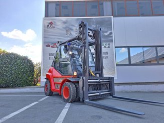 Four wheel front forklift Linde H70 D - 1