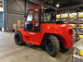 Four wheel front forklift Hangcha XF80D (CPCD80-XW96G) 