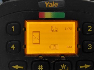 Three wheel front forklift Yale ERP18VT - 9
