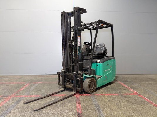 Three wheel front forklift Mitsubishi FB16CPNT - 1