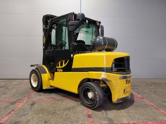 Four wheel front forklift Yale GLP55VX - 2
