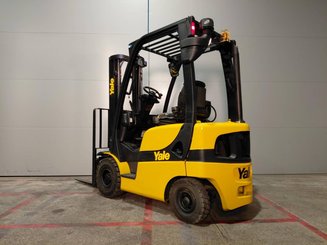 Four wheel front forklift Yale Gdp16vx - 3