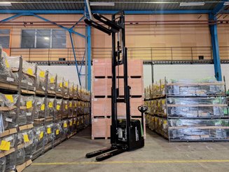 Pedestrian pallet stacker Hangcha CDD16-AC1-LI - 12