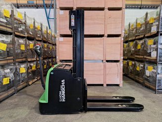 Pedestrian pallet stacker Hangcha CDD16-AC1-LI - 7