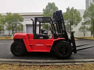 Four wheel front forklift Hangcha R100D - 1