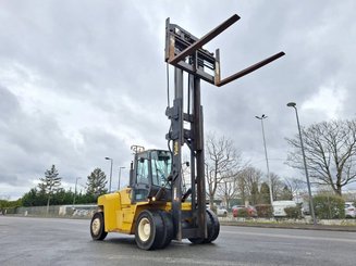 Four wheel front forklift Yale GDP140EC - 3
