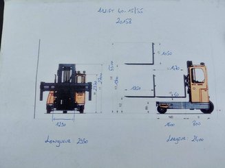 Multidirectional sideloader AMLIFT 40-15/55 - 19