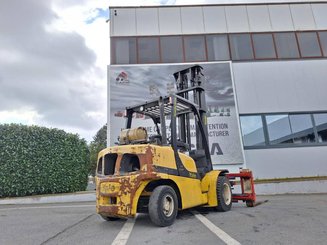 Four wheel front forklift Yale GLP45SVX5 - 4