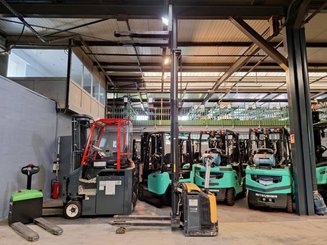 Pedestrian pallet stacker Mitsubishi SBP16N2I - 13