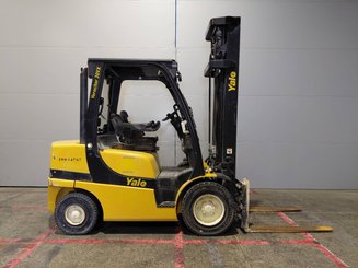 Four wheel front forklift Yale GDP30VX - 5