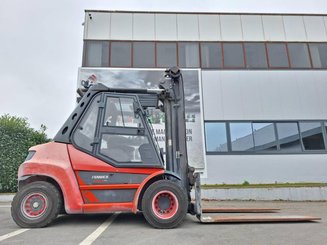 Four wheel front forklift Fenwick Linde H50D-03 - 5
