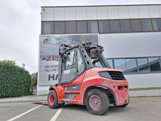Four wheel front forklift Fenwick Linde H50D-03 - 3