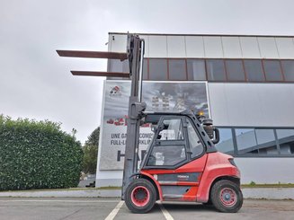 Four wheel front forklift Fenwick Linde H50D-03 - 8