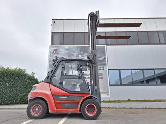 Four wheel front forklift Fenwick Linde H50D-03 - 9
