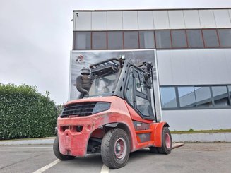 Four wheel front forklift Fenwick Linde H50D-03 - 4