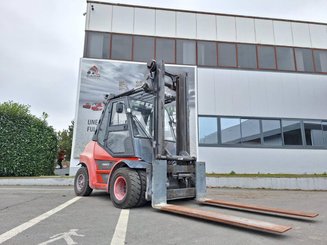 Four wheel front forklift Fenwick Linde H50D-03 - 1