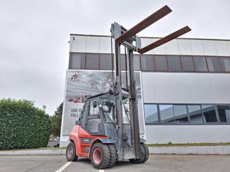 Four wheel front forklift Fenwick Linde H50D-03 - 7