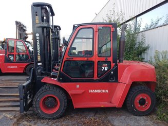 Four wheel front forklift Hangcha XF70D