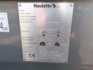 Articulated boom lift platform Haulotte HA16RTJ PRO