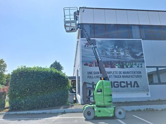 Articulated boom lift platform Hangcha GTHZ120i