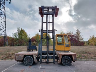 Sideloader forklift truck Baumann GX70/14/40