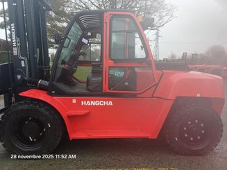 Four wheel front forklift Hangcha XF120D-600 (CPCD120-XXW96G)