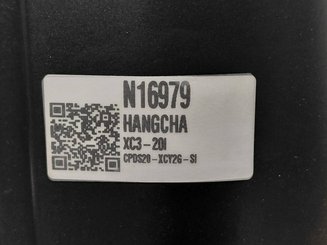 Three wheel front forklift Hangcha XC3-20i (CPDS20-XCY2G-SI)