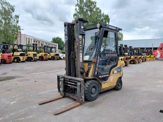 Four wheel front forklift Caterpillar GP18NTD - 1