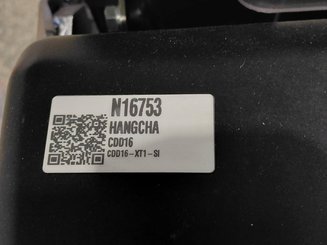 Pedestrian pallet stacker Hangcha CDD16-XT1-SI