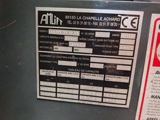 Four-way forklift AMLIFT AGILIFT 25-12-49 - 15