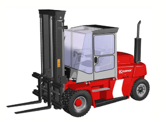 Four wheel front forklift Kalmar DCE80-6 - 1