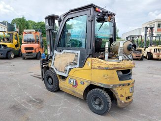 Four wheel front forklift Caterpillar GP25N2 - 3