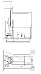 Hand pallet truck Pramac GS BASIC 2.2T - 22S4 CBV 1150X525 
