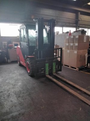 Four wheel counterbalanced forklift - XF50D
