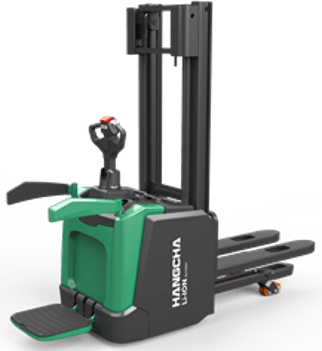 Stacker truck with folding platform - CDD16-XT1S-SiL