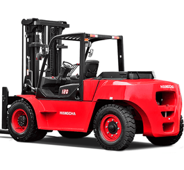 Four wheel front forklift Hangcha XF120D (CPCD120-XXW96)