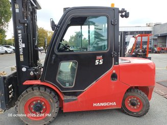 Four wheel front forklift Hangcha XF55D