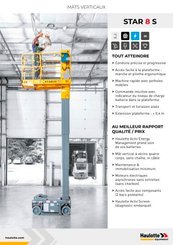 Vertical lift platform Haulotte Star 8S - 1