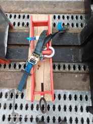 Handling accessories Total Source Crochet porte charge enfourchable