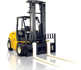 Four wheel front forklift Yale GDP80VX - 1