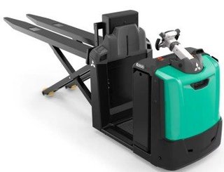 Order picker Mitsubishi OPB20N2X fourches levée ergonomique 2400mm
