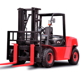 Four wheel front forklift Hangcha XF70D (CPCD70-XW95G)