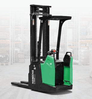 Pallet stacker with rider platform - CDD16-XT1S-SISU