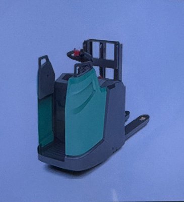 Pallet truck with rider platform - TRANSGERBEUR CDD20-XT1S-SISUD